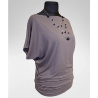 Tunika Nelly - kimono z marszczeniami na biodrach